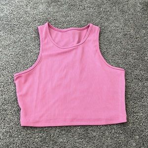 pink shein tank